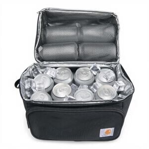 Carhartt 12 Can Two Compartment Insulated Lunch Cooler Bag Rain Defender DWR NE